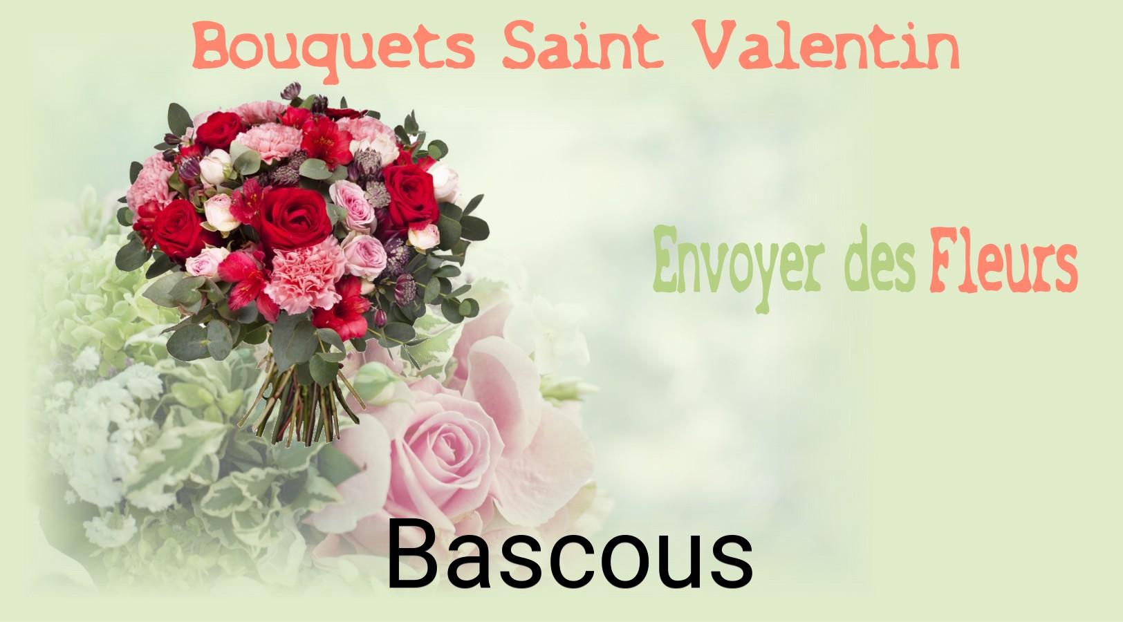 Roses de Saint-Valentin livrées à Bascous